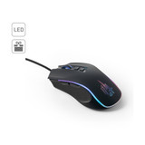 THORNE MOUSE RGB. Ποντίκι παιχνιδιών με καλώδιο 1.5m και φώτα LED RGB από ABS