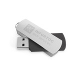 BOYLE 8GB. Μονάδα flash USB 8 GB με μεταλλικό κλιπ