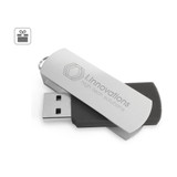 BOYLE 8GB. Μονάδα flash USB 8 GB με μεταλλικό κλιπ