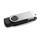 CLAUDIUS 4GB. Μονάδα flash USB 4 GB με μεταλλικό κλιπ