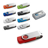 CLAUDIUS 8GB. Μονάδα flash USB 8 GB με μεταλλικό κλιπ