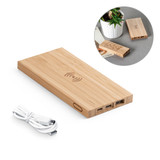 FITCH. Power bank 5'000 mAh με ασύρματο φορτιστή 5W από μπαμπού