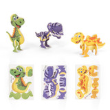 DINOSAURUS. 3D παζλ από χαρτί σε σχήμα δεινοσαύρου