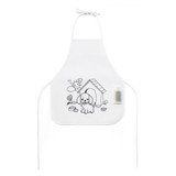 NILO. Παιδική ποδιά για χρωματισμό σε non-woven (80 g/m²)
