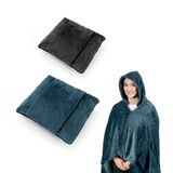 SNUGGY. Σετ 3 σε 1 από ύφασμα fleece (220 g/m²) ιδανικό για ταξίδια