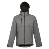 THC ZAGREB. Ανδρικό softshell μπουφάν από πολυεστέρα και ελαστάνη