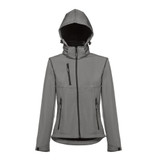 THC ZAGREB WOMEN. Γυναικείο σακάκι softshell με ζώνη