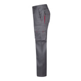 VL HYPNOS. Δίχρωμο παντελόνι twill με πολλαπλές τσέπες (200g/m²), από βαμβάκι (35%) και πολυεστέρα (65%)