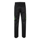 VL HYPNOS. Δίχρωμο παντελόνι twill με πολλαπλές τσέπες (200g/m²), από βαμβάκι (35%) και πολυεστέρα (65%)
