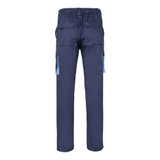 VL HYPNOS. Δίχρωμο παντελόνι twill με πολλαπλές τσέπες (200g/m²), από βαμβάκι (35%) και πολυεστέρα (65%)