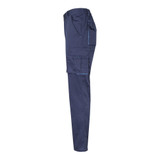 VL HYPNOS. Δίχρωμο παντελόνι twill με πολλαπλές τσέπες (200g/m²), από βαμβάκι (35%) και πολυεστέρα (65%)