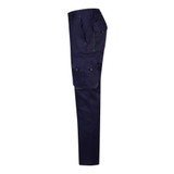 VL HYPNOS. Δίχρωμο παντελόνι twill με πολλαπλές τσέπες (200g/m²), από βαμβάκι (35%) και πολυεστέρα (65%)