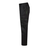 VL HYPNOS. Δίχρωμο παντελόνι twill με πολλαπλές τσέπες (200g/m²), από βαμβάκι (35%) και πολυεστέρα (65%)