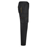 VL HYPNOS. Δίχρωμο παντελόνι twill με πολλαπλές τσέπες (200g/m²), από βαμβάκι (35%) και πολυεστέρα (65%)