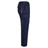 VL HYPNOS. Δίχρωμο παντελόνι twill με πολλαπλές τσέπες (200g/m²), από βαμβάκι (35%) και πολυεστέρα (65%)