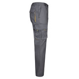 VL HYPNOS. Δίχρωμο παντελόνι twill με πολλαπλές τσέπες (200g/m²), από βαμβάκι (35%) και πολυεστέρα (65%)