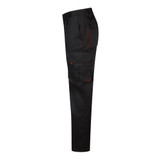 VL HYPNOS. Δίχρωμο παντελόνι twill με πολλαπλές τσέπες (200g/m²), από βαμβάκι (35%) και πολυεστέρα (65%)