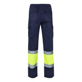 VL ATHENA. Δίχρωμο παντελόνι twill (210g/m²), με επένδυση, πολλές τσέπες, από βαμβάκι (20%) και πολυεστέρα (80%)