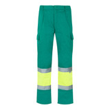 VL ATHENA. Δίχρωμο παντελόνι twill (210g/m²), με επένδυση, πολλές τσέπες, από βαμβάκι (20%) και πολυεστέρα (80%)