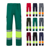 VL POSEIDON. Δίχρωμο παντελόνι twill με πολλές τσέπες (210g/m²), από βαμβάκι (20%) και πολυεστέρα (80%)