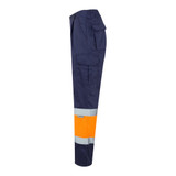 VL POSEIDON. Δίχρωμο παντελόνι twill με πολλές τσέπες (210g/m²), από βαμβάκι (20%) και πολυεστέρα (80%)