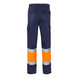 VL POSEIDON LARGE. Δίχρωμο twill παντελόνι με πολλαπλές τσέπες (210g/m²), από βαμβάκι (20%) και πολυεστέρα (80%)