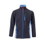 VL GERAS. Δίχρωμο fleece μπουφάν (220g/m²) από πολυεστέρα (100%)