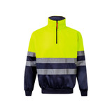 VL THOR. Διχρωμία φούτερ (300g/m²) από πολυεστερικό fleece (100%)