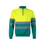VL THOR. Διχρωμία φούτερ (300g/m²) από πολυεστερικό fleece (100%)