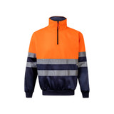 VL THOR. Διχρωμία φούτερ (300g/m²) από πολυεστερικό fleece (100%)