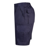 VL CHIONE. Βερμούδα από twill με πολλαπλές τσέπες (200g/m²), από βαμβάκι (35%) και πολυεστέρα (65%)