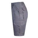 VL CHIONE. Βερμούδα από twill με πολλαπλές τσέπες (200g/m²), από βαμβάκι (35%) και πολυεστέρα (65%)