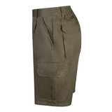 VL CHIONE. Βερμούδα από twill με πολλαπλές τσέπες (200g/m²), από βαμβάκι (35%) και πολυεστέρα (65%)