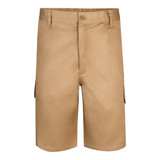 VL CHIONE. Βερμούδα από twill με πολλαπλές τσέπες (200g/m²), από βαμβάκι (35%) και πολυεστέρα (65%)