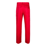 VL MABON. Παντελόνι twill με πολλαπλές τσέπες (200g/m²), από βαμβάκι (35%) και πολυεστέρα (65%)