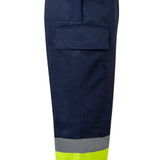 VL ARTEMIS. Δίχρωμο παντελόνι, από twill (190g/m²), από βαμβάκι (20%) και πολυεστέρα (80%)