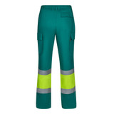 VL ARTEMIS. Δίχρωμο παντελόνι, από twill (190g/m²), από βαμβάκι (20%) και πολυεστέρα (80%)