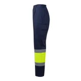VL ARTEMIS. Δίχρωμο παντελόνι, από twill (190g/m²), από βαμβάκι (20%) και πολυεστέρα (80%)