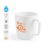 DHONI WHITE. Κεραμική κούπα 450 mL