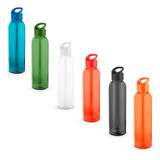PORTIS GLASS. Γυάλινο μπουκάλι με καπάκι PP 500 mL