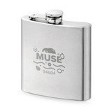 MUSE. "Μπουκάλι τσέπης από ανοξείδωτο ατσάλι 180 mL"