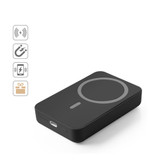 AMPERE 10. Μαγνητικό power bank 10'000 mAh με ασύρματο φορτιστή εξαιρετικά γρήγορης φόρτισης 15W σε ανακυκλωμένο ABS (100% rABS)
