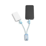 BERNERS. Εξαιρετικά γρήγορο καλώδιο USB 6 σε 1 από aνακυκλωμένο PET (100% rPET)