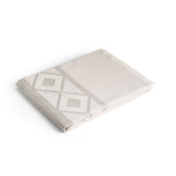 MALEK. Πολυλειτουργική πετσέτα μπάνιου (350g/m²) από ελαφρύ, ανθεκτικό βαμβάκι (85%) και ανακυκλωμένο βαμβάκι (15%)