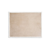 HEIDEN. Αναστρέψιμη κουβέρτα fleece (190 g/m²) με σατέν κορδέλα και εξατομικευμένη κάρτα