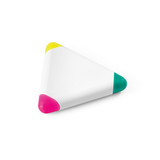 TRIAN. 3-χρώμα PP τρίγωνο σχήμα highlighter