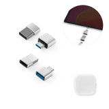 MINSKY. Σετ από 2 αλουμινένιους προσαρμογείς USB-A / USB-C