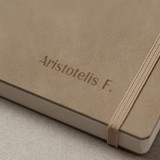 Notebook Eco Leather | Beige