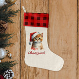 Χριστουγεννιάτικη Κάλτσα Xmas Kitty