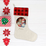 Χριστουγεννιάτικη Κάλτσα Snowman